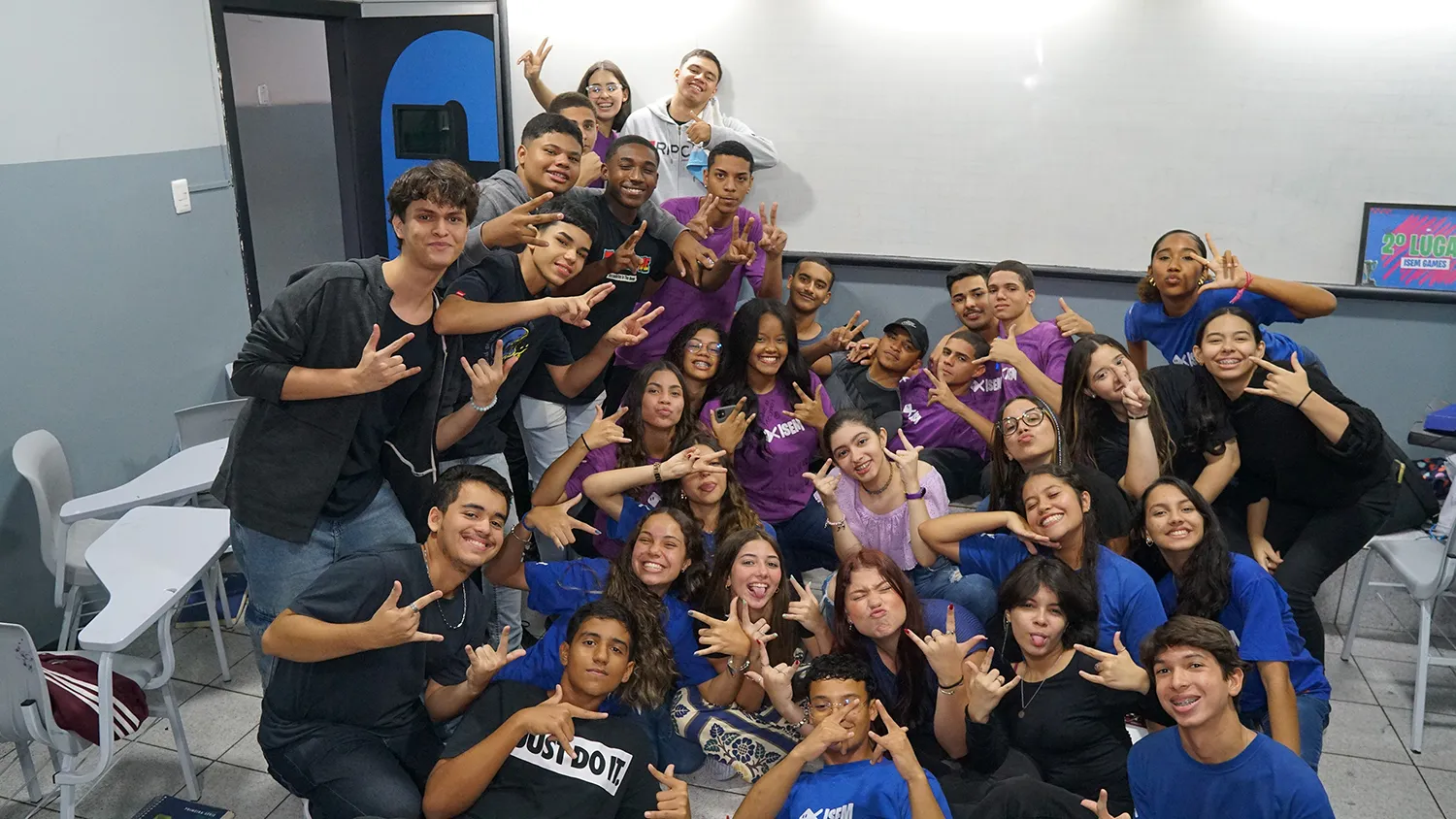 Sala de Aula ISEM — ambiente do ISEM Escola em Duque de Caxias